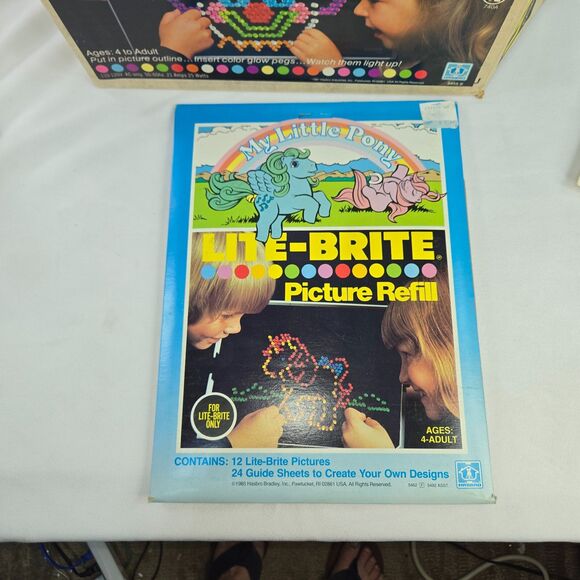 Lite Brite 1981 Version Works with My Little Pony Refill & Picture Refill - Picture 10 of 16